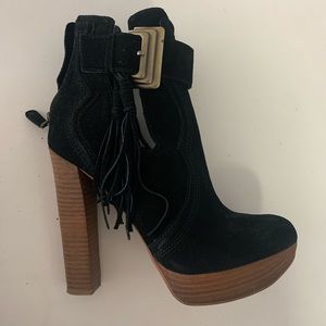 Platform Booties, size 6